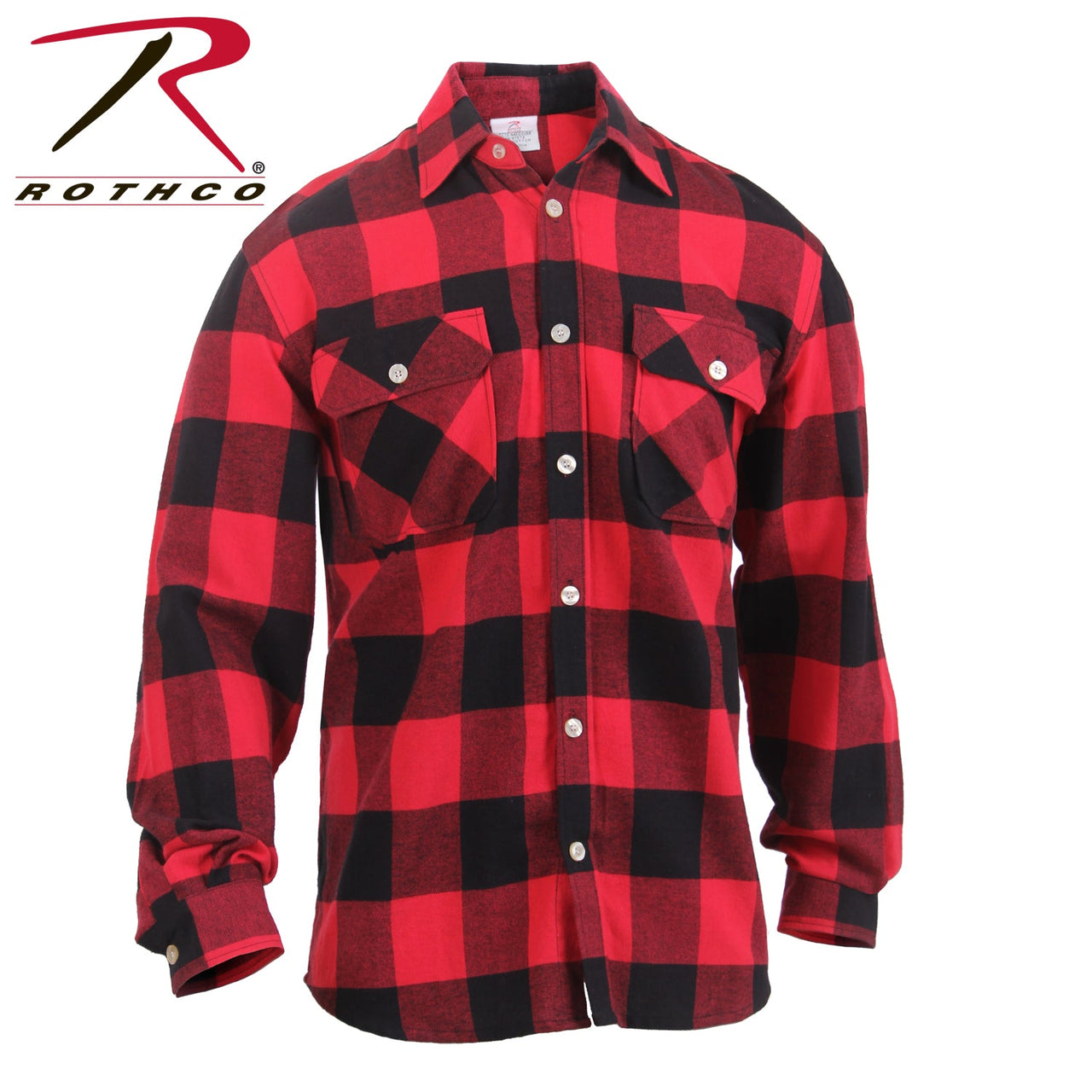 Rothco Lightweight Flannel Shirt LARSON TACTICAL SUPPLY