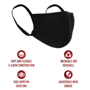 Rothco Reusable 3-Layer Face Mask LARSON TACTICAL SUPPLY