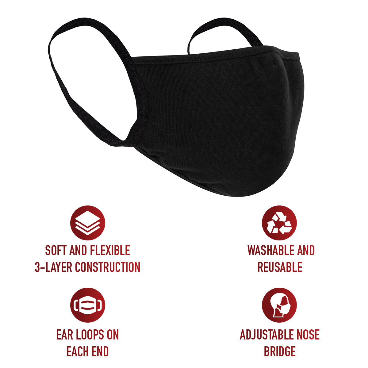 Rothco Reusable 3-Layer Face Mask LARSON TACTICAL SUPPLY