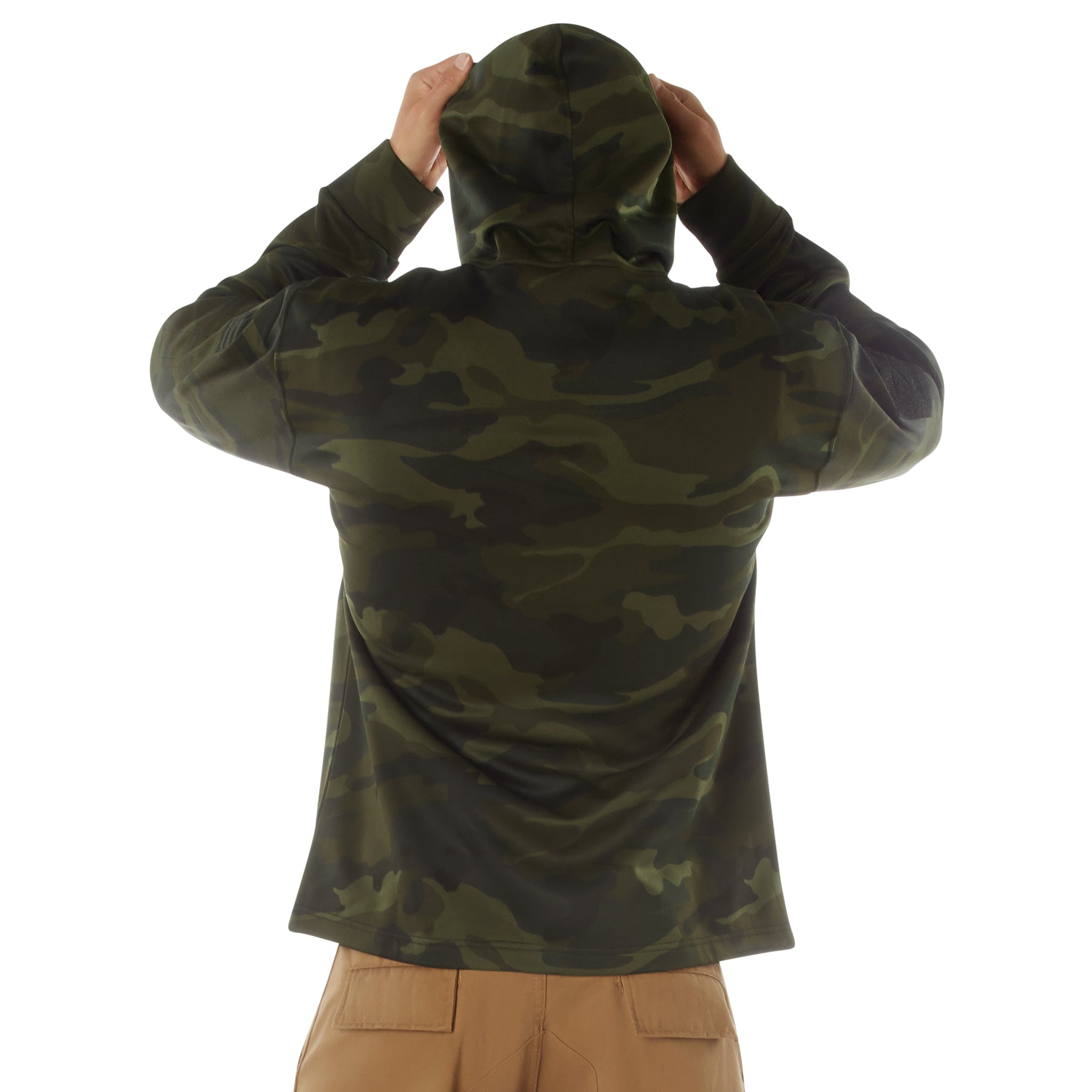 Rothco Concealed Carry Midnight Camo Hoodie LARSON TACTICAL SUPPLY