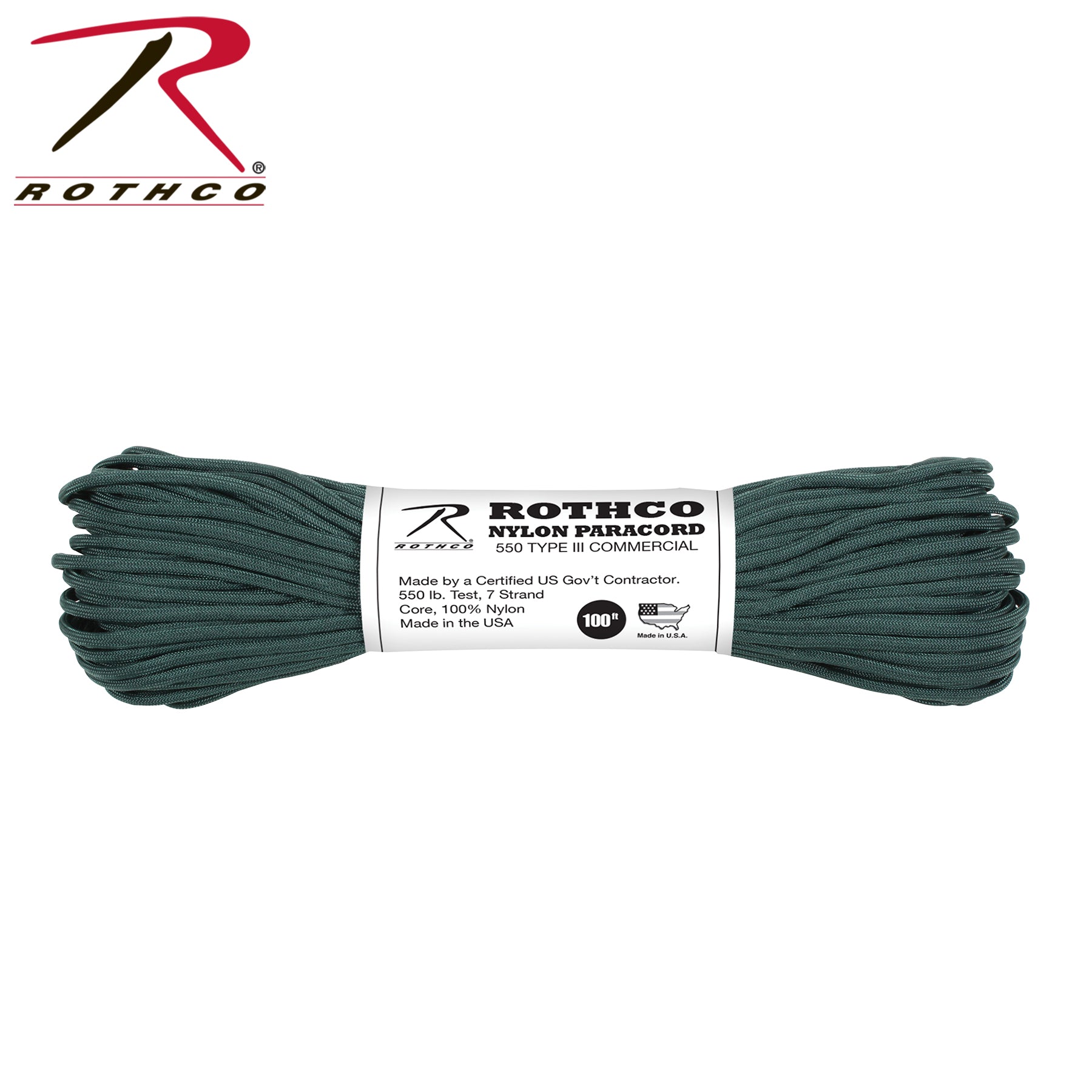Rothco Nylon Paracord Type III 550 LB LARSON TACTICAL SUPPLY