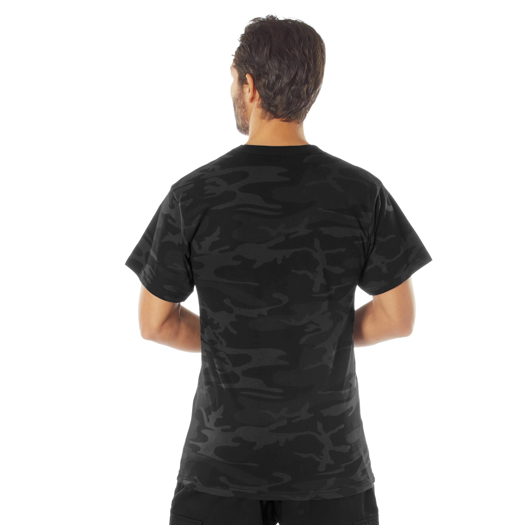 Rothco Midnight Camo T-Shirt LARSON TACTICAL SUPPLY