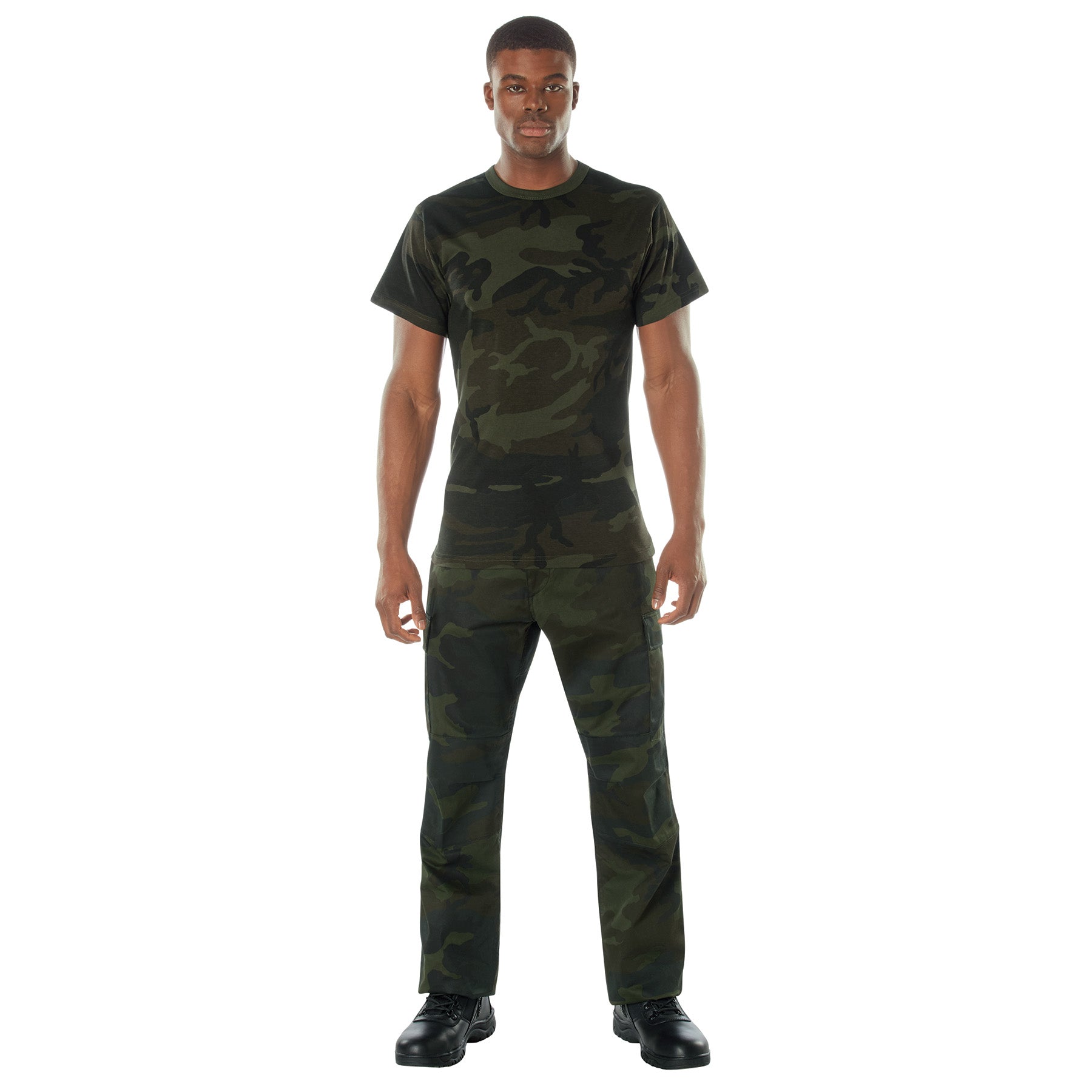 Rothco Midnight Camo T-Shirt LARSON TACTICAL SUPPLY