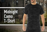 Rothco Midnight Camo T-Shirt LARSON TACTICAL SUPPLY
