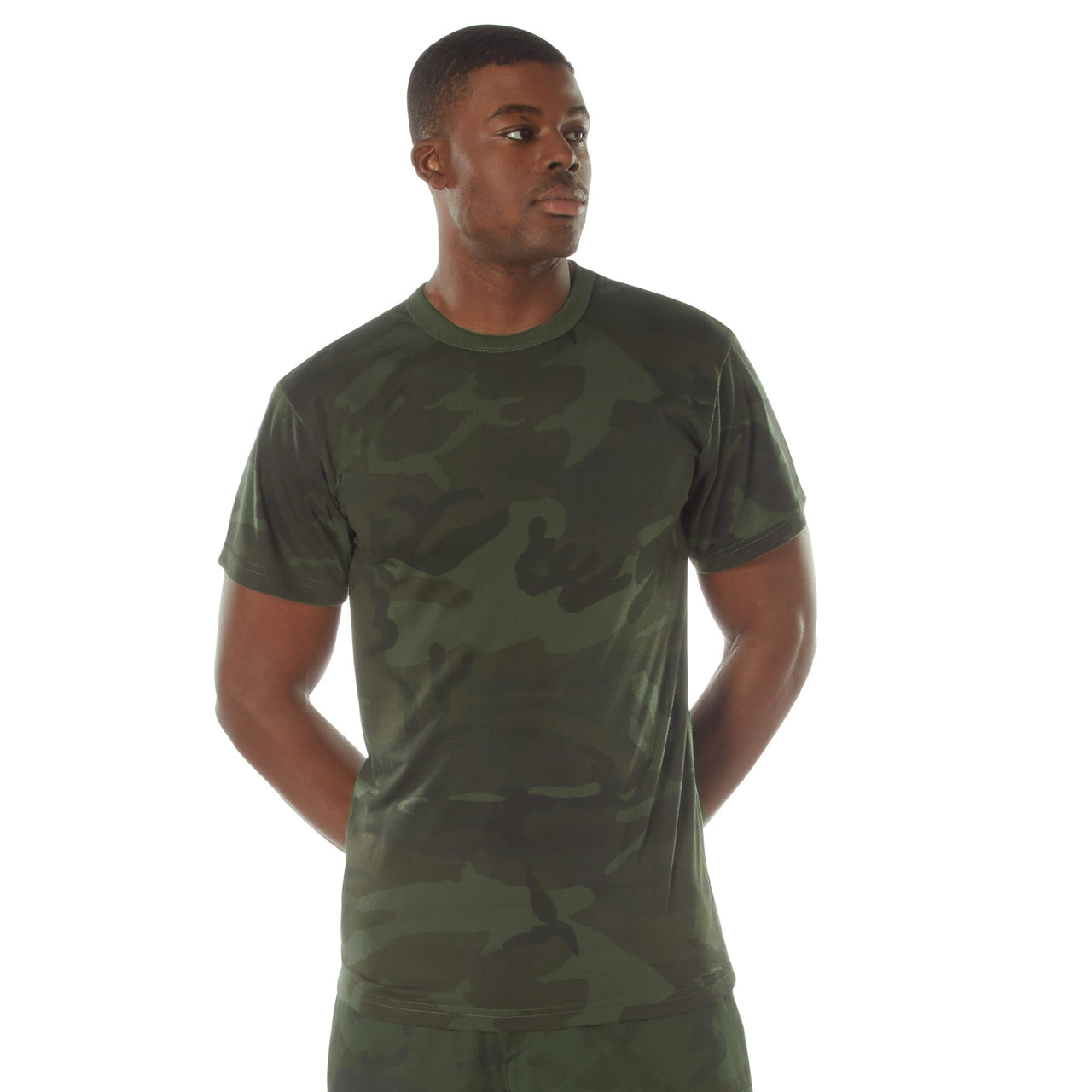 Rothco Midnight Camo Moisture Wicking T-Shirt LARSON TACTICAL SUPPLY