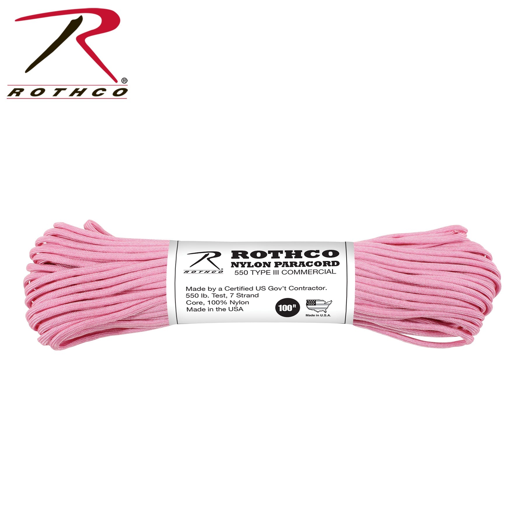 Rothco Nylon Paracord Type III 550 LB LARSON TACTICAL SUPPLY