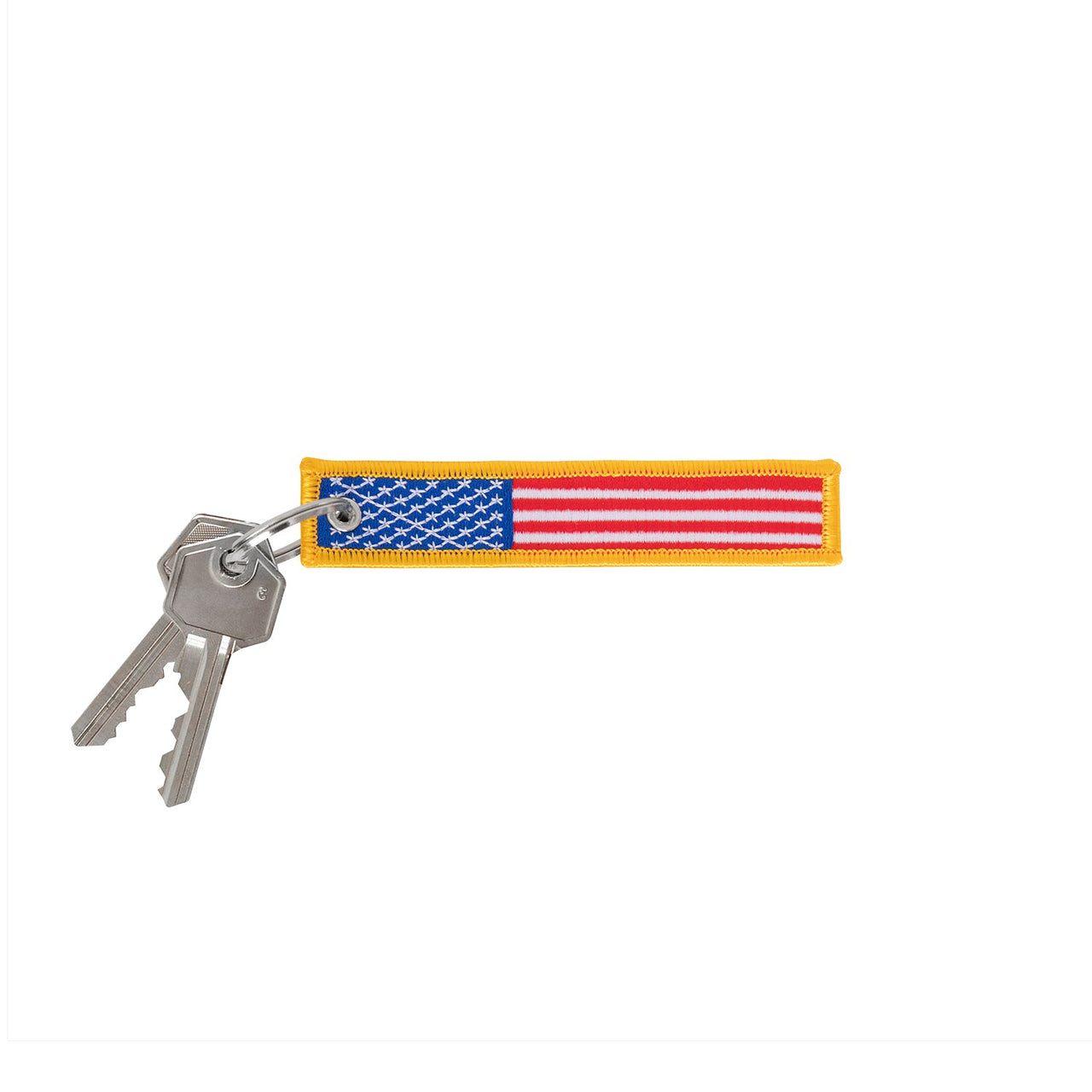 Rothco US Flag Patch Keychain LARSON TACTICAL SUPPLY
