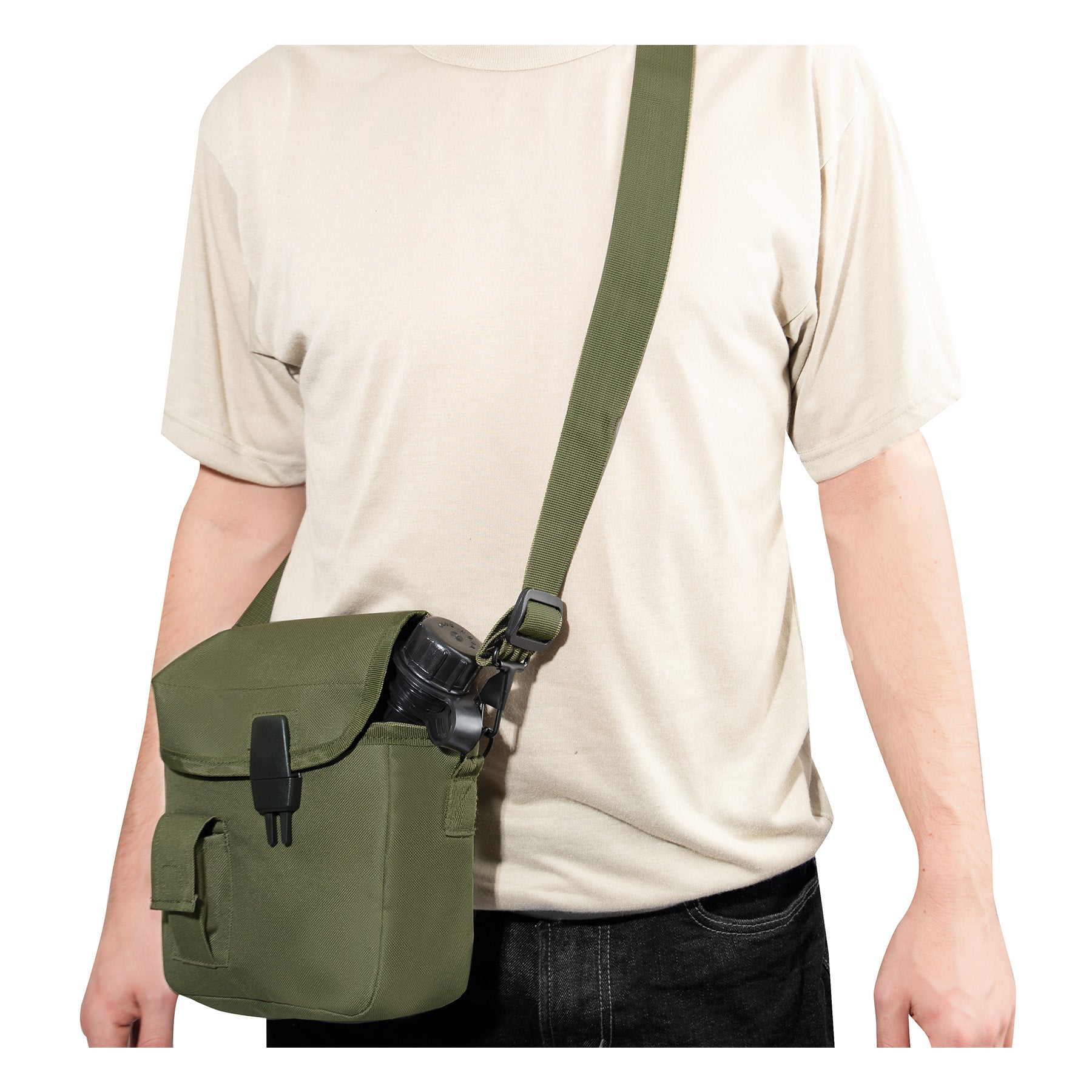 Rothco MOLLE 2 QT. Bladder Canteen Cover LARSON TACTICAL SUPPLY