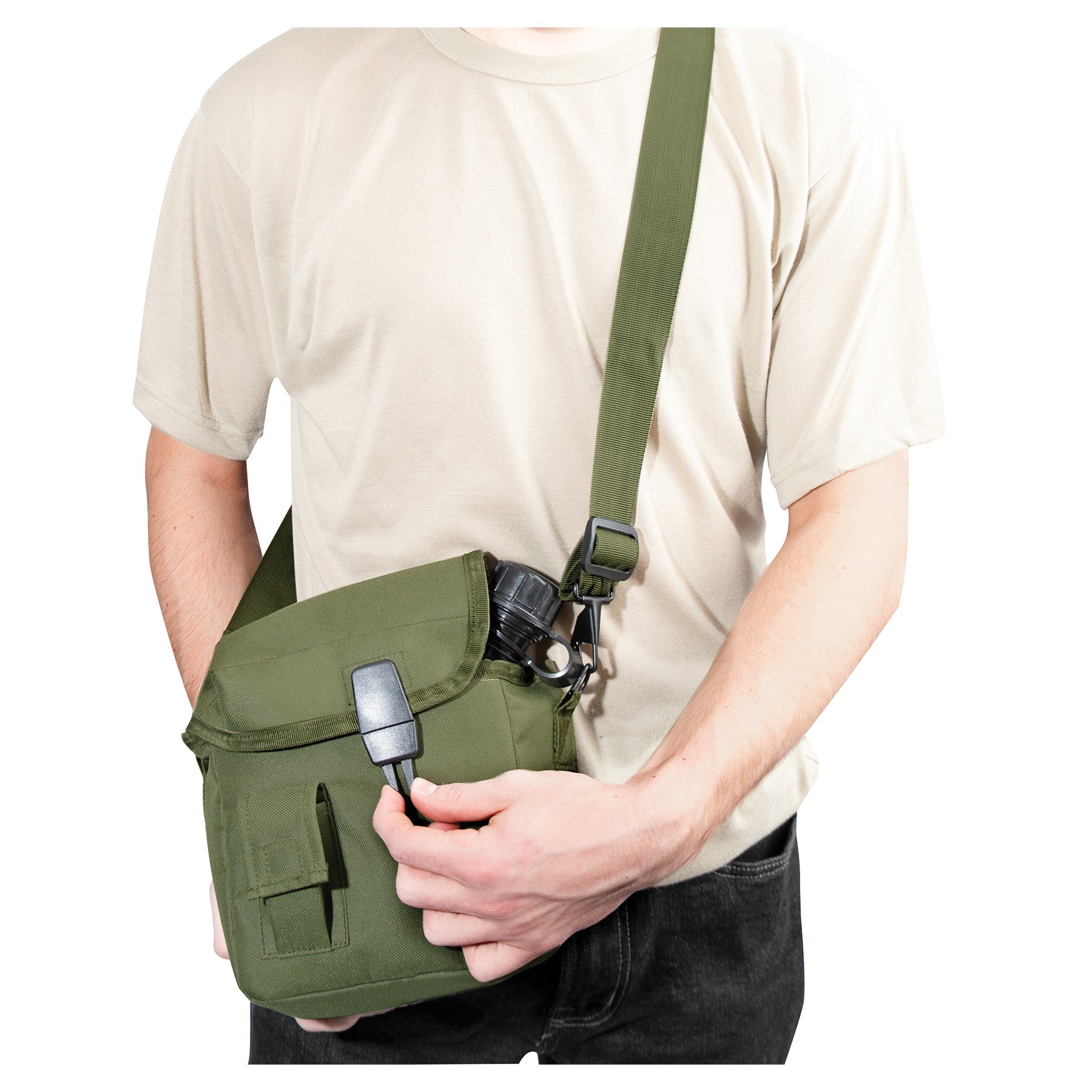Rothco MOLLE 2 QT. Bladder Canteen Cover LARSON TACTICAL SUPPLY