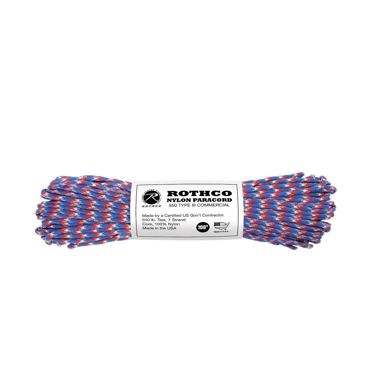 Rothco 550lb Type III Nylon Camo Paracord LARSON TACTICAL SUPPLY