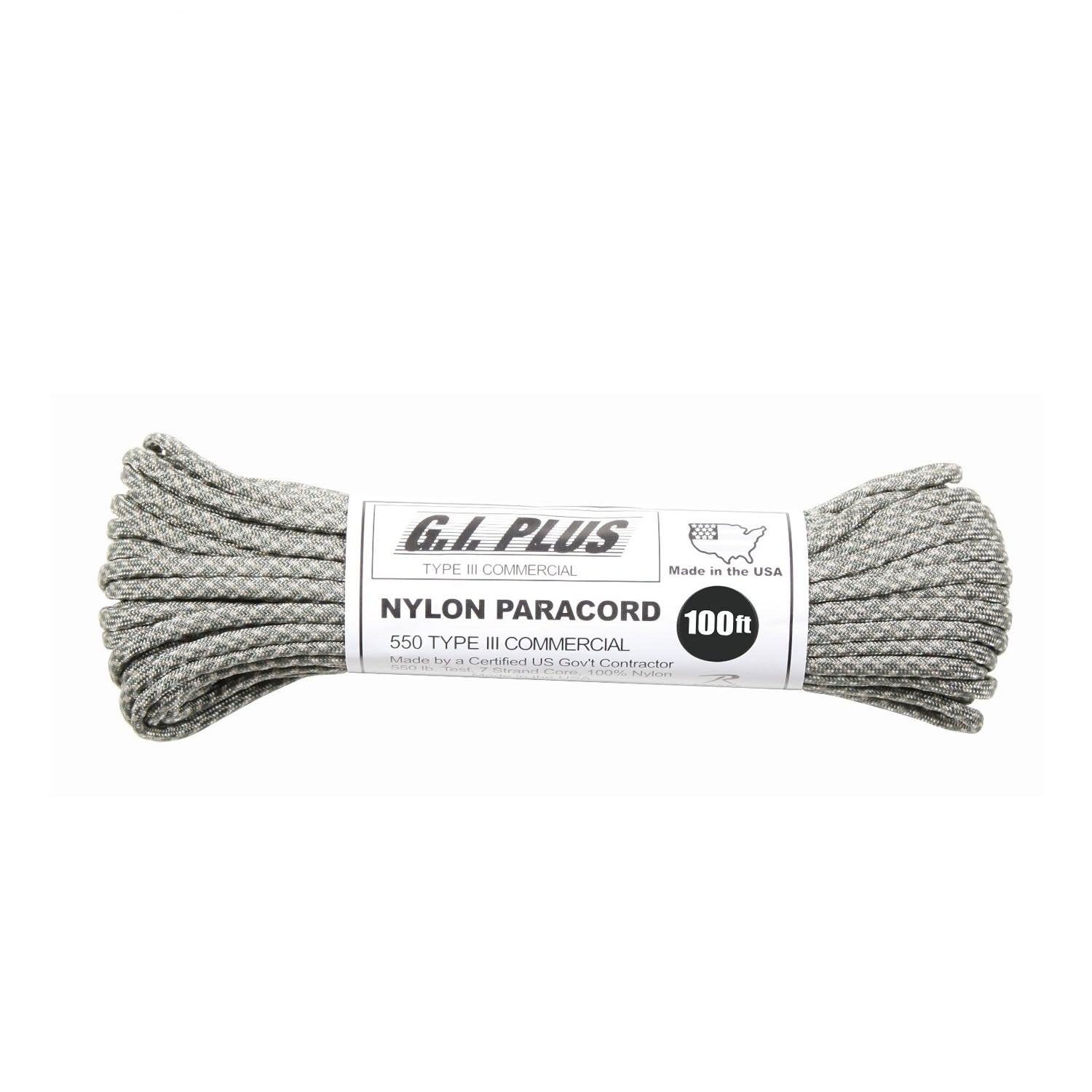 Rothco 550lb Type III Nylon Camo Paracord LARSON TACTICAL SUPPLY