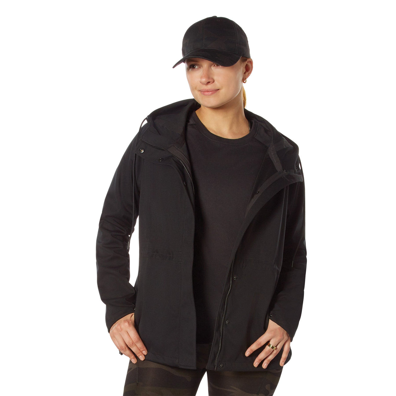 Rothco Womens Shadow Ops Waterproof Rain Jacket LARSON TACTICAL SUPPLY