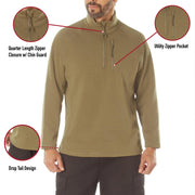 Rothco Grid Fleece Pullover LARSON TACTICAL SUPPLY