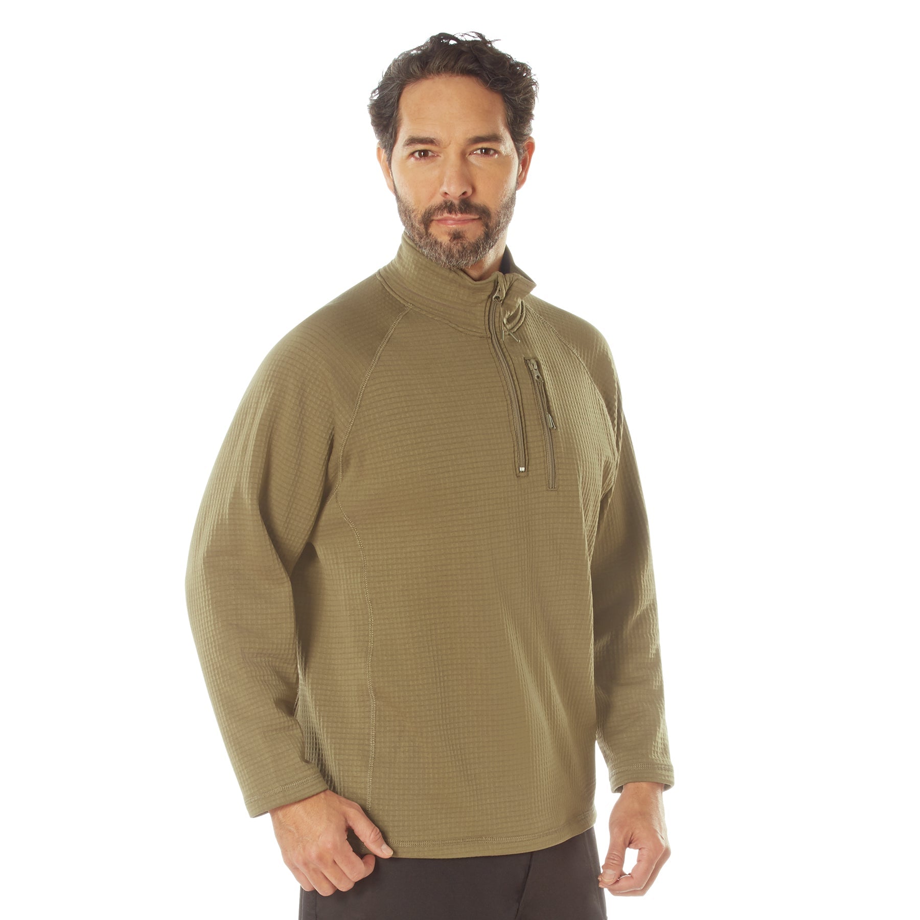 Rothco Grid Fleece Pullover LARSON TACTICAL SUPPLY