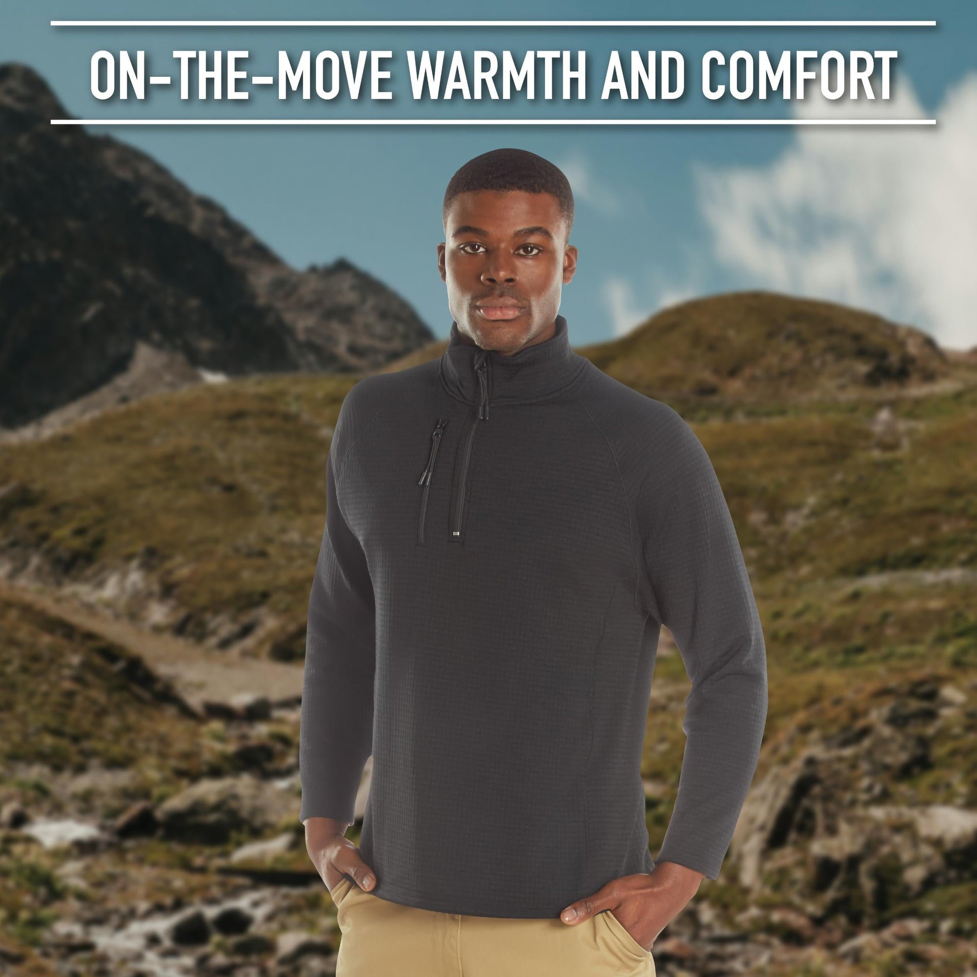 Rothco Grid Fleece Pullover LARSON TACTICAL SUPPLY