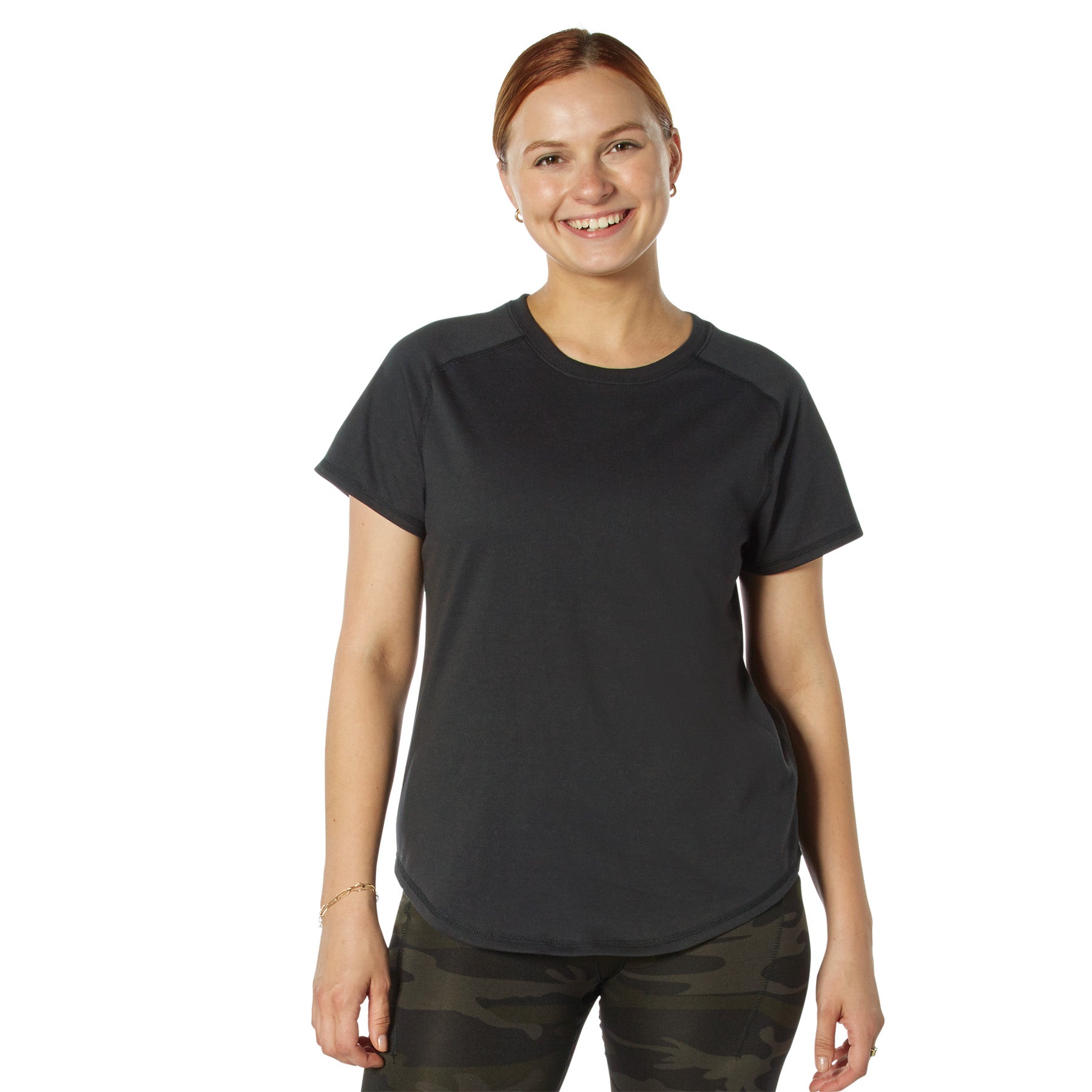 Rothco Womens Essential Raglan Sleeve T-Shirt LARSON TACTICAL SUPPLY
