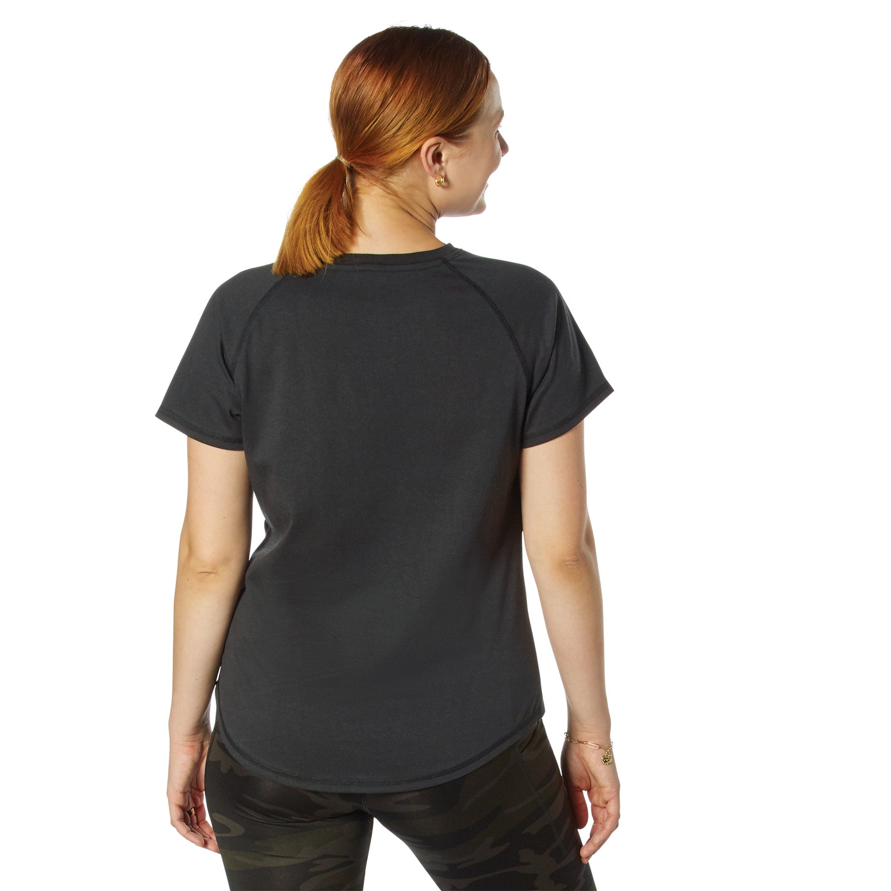 Rothco Womens Essential Raglan Sleeve T-Shirt LARSON TACTICAL SUPPLY