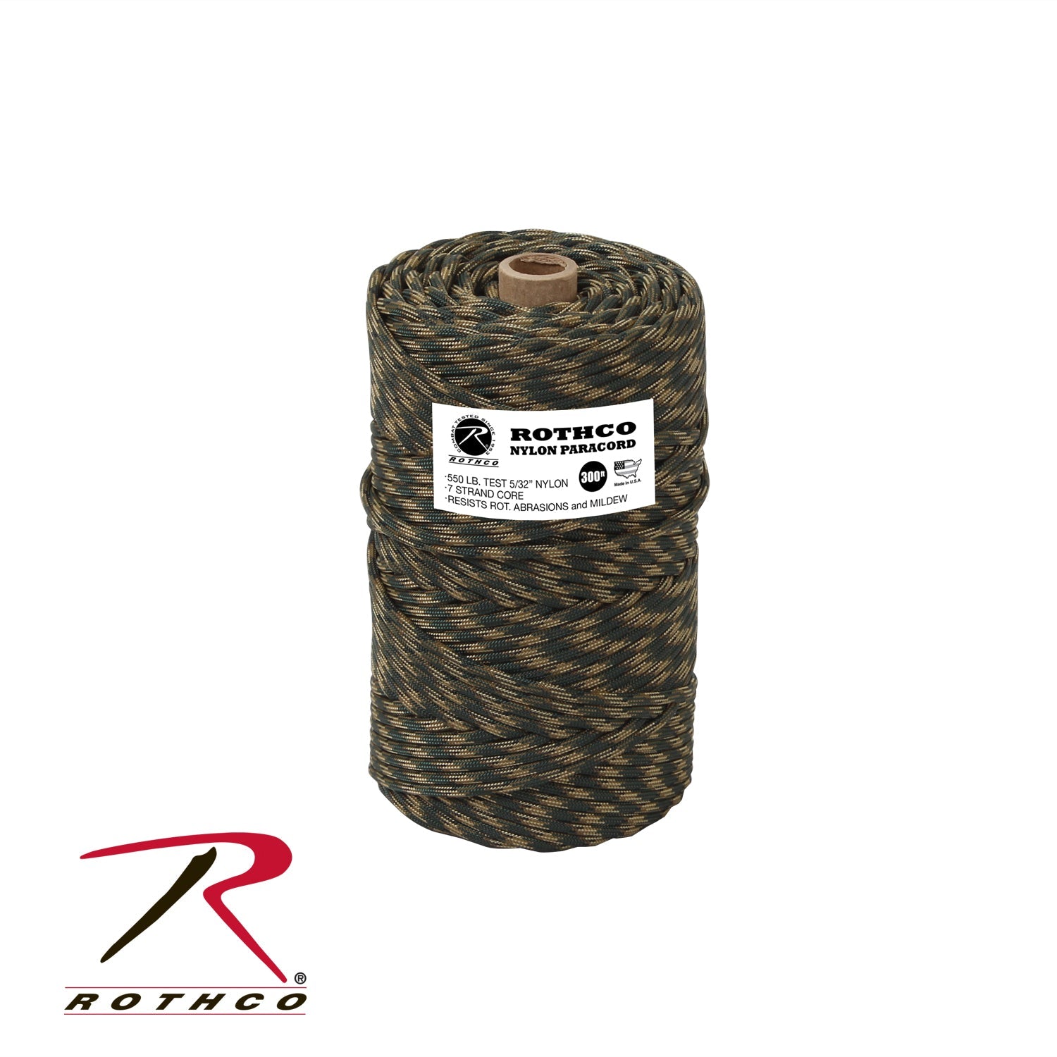 Rothco Nylon Paracord 550lb 300 Ft Tube LARSON TACTICAL SUPPLY
