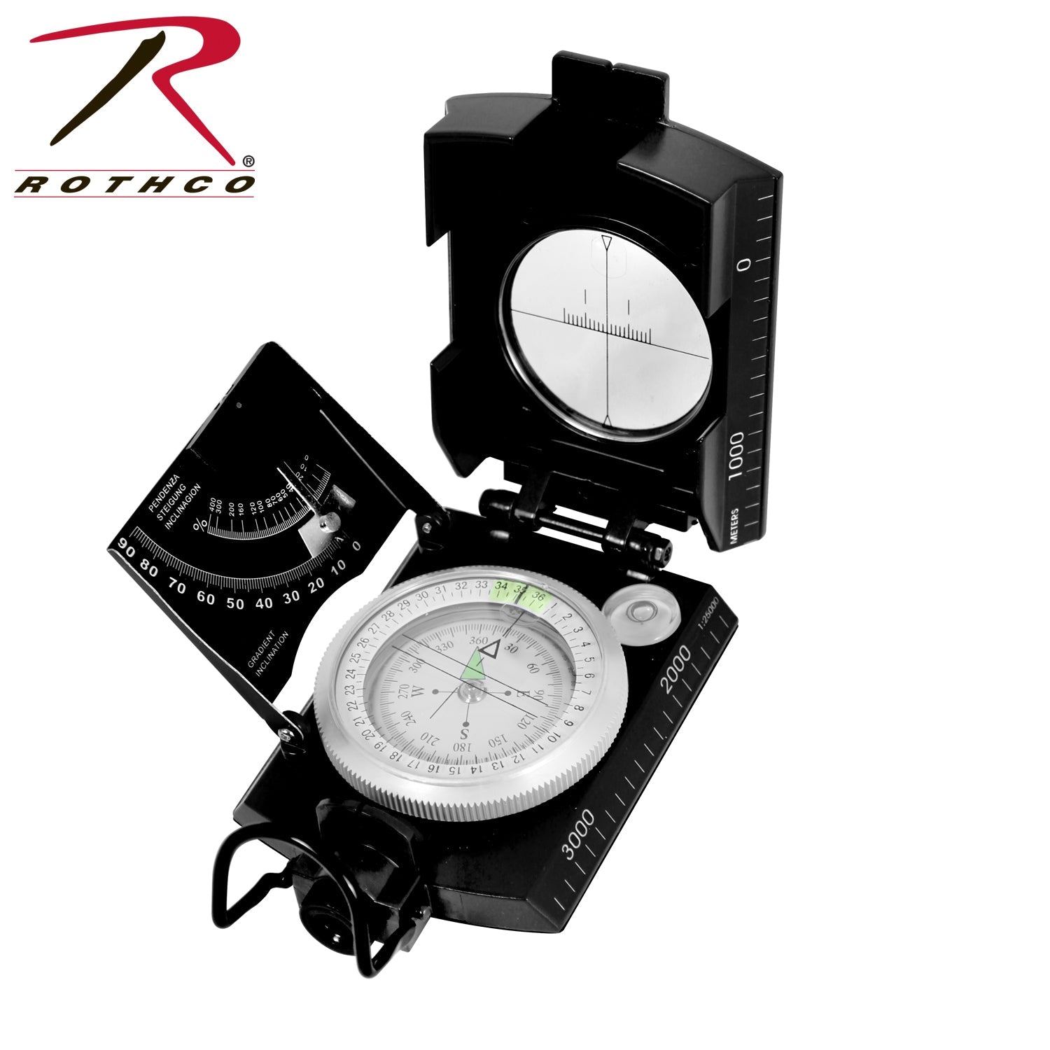 Rothco Deluxe Marching Compass LARSON TACTICAL SUPPLY