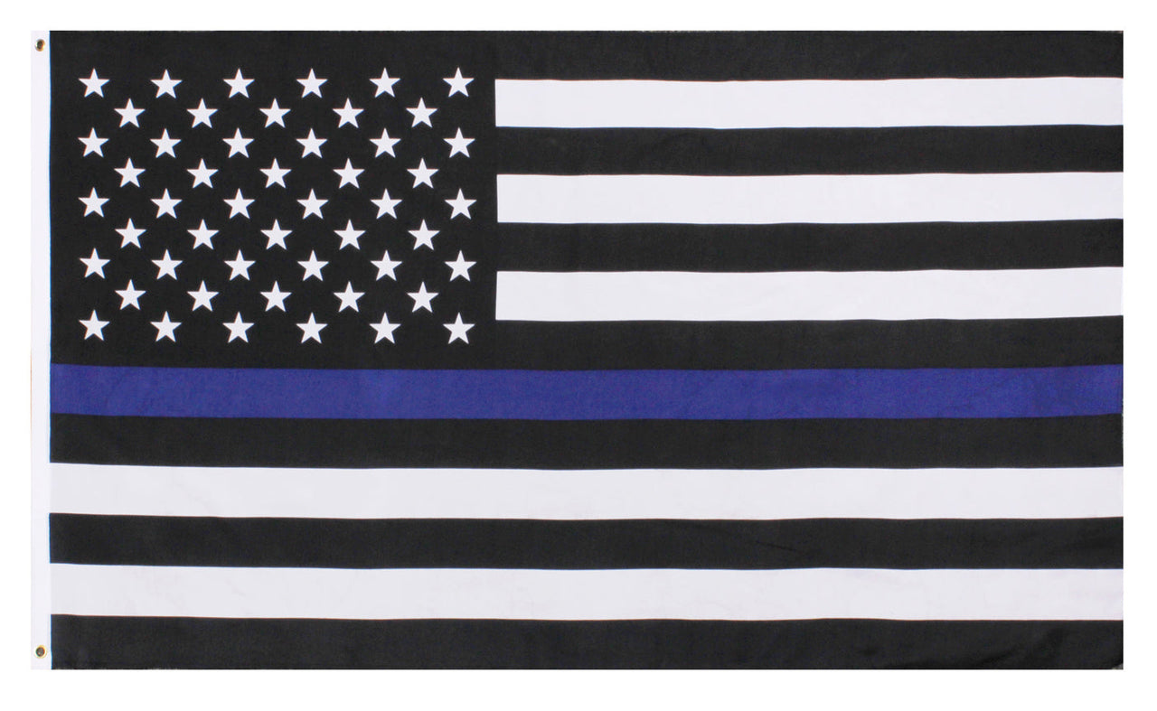 Rothco Thin Blue Line U.S. Flag LARSON TACTICAL SUPPLY