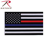 Rothco Thin Blue and Thin Red Line Flag LARSON TACTICAL SUPPLY