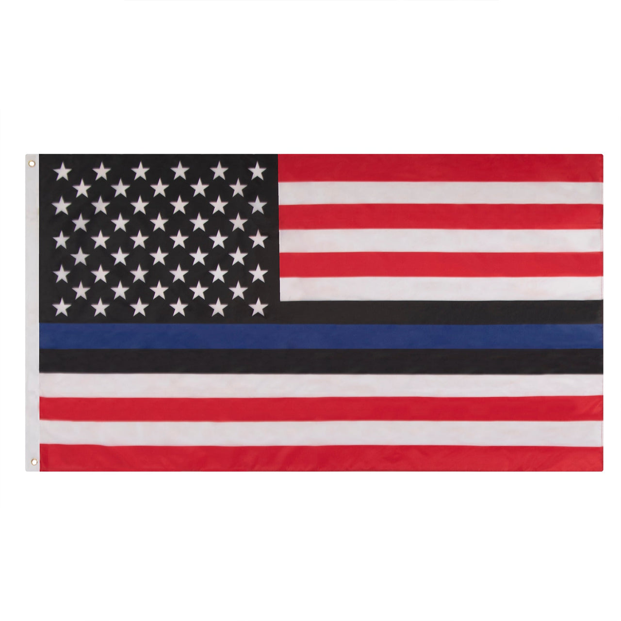 Rothco Red, White, and Blue Thin Blue Line US Flag - 3' X 5' LARSON TACTICAL SUPPLY