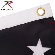 Rothco Red, White, and Blue Thin Blue Line US Flag - 3' X 5' LARSON TACTICAL SUPPLY