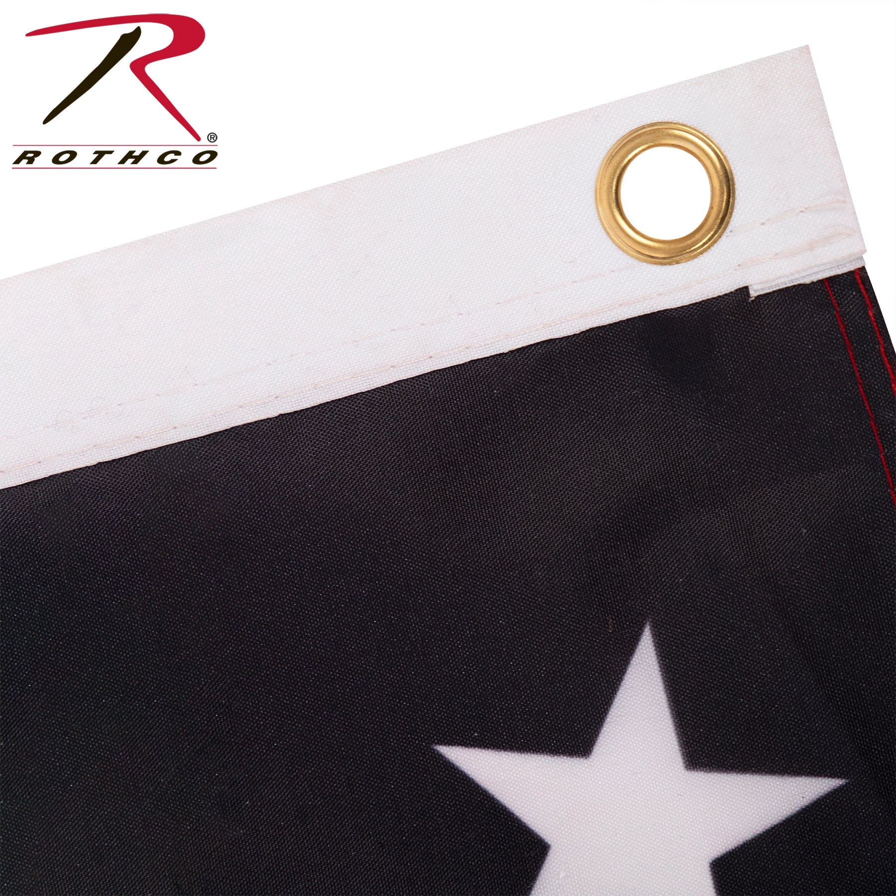 Rothco Red, White, and Blue Thin Blue Line US Flag - 3' X 5' LARSON TACTICAL SUPPLY