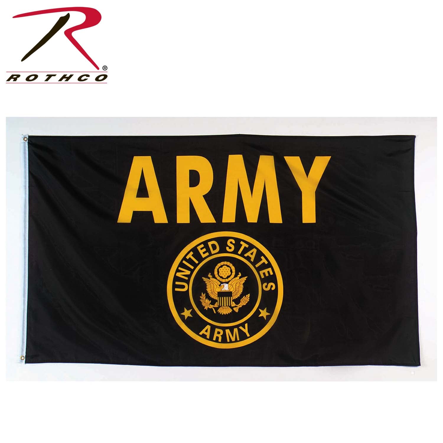 Rothco Black & Gold Army Flag LARSON TACTICAL SUPPLY