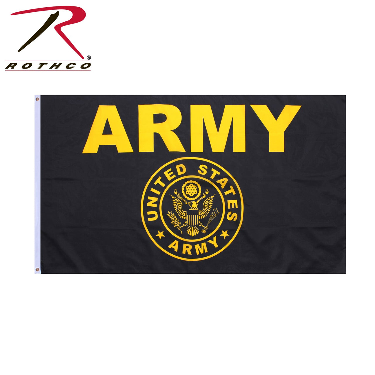 Rothco Black & Gold Army Flag LARSON TACTICAL SUPPLY