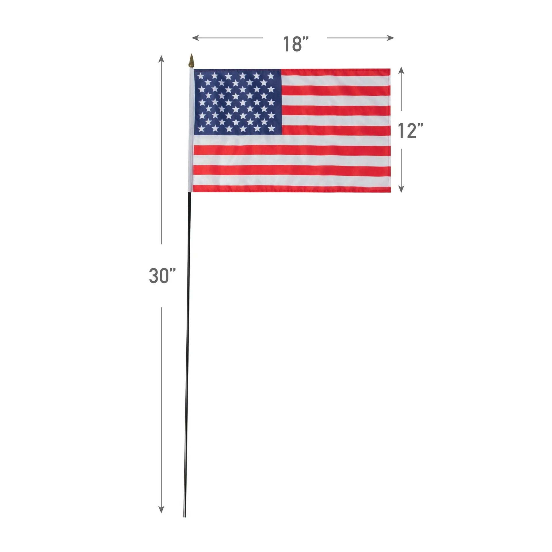 Rothco US Stick Flag LARSON TACTICAL SUPPLY