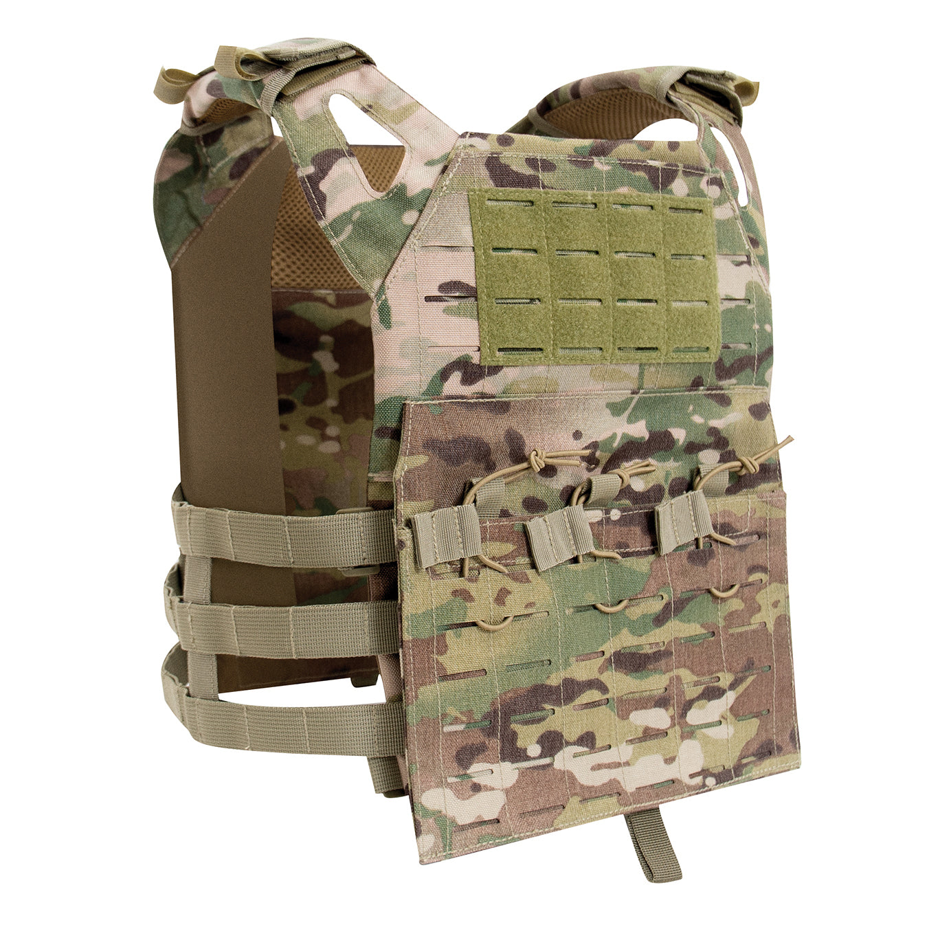 Rothco Laser Cut MOLLE Lightweight Armor Carrier Vest LARSON TACTICAL SUPPLY