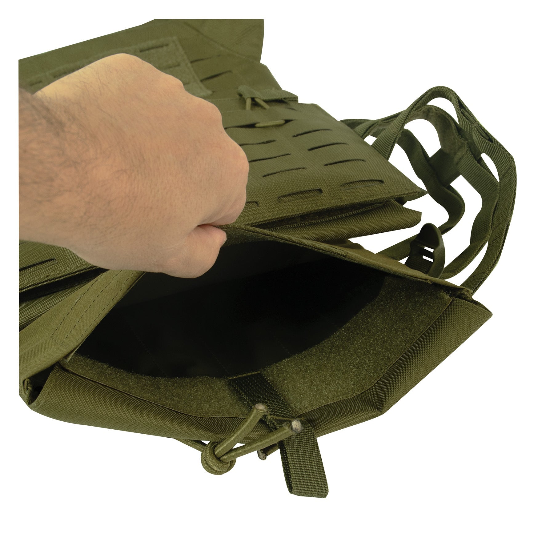 Rothco Laser Cut MOLLE Lightweight Armor Carrier Vest LARSON TACTICAL SUPPLY