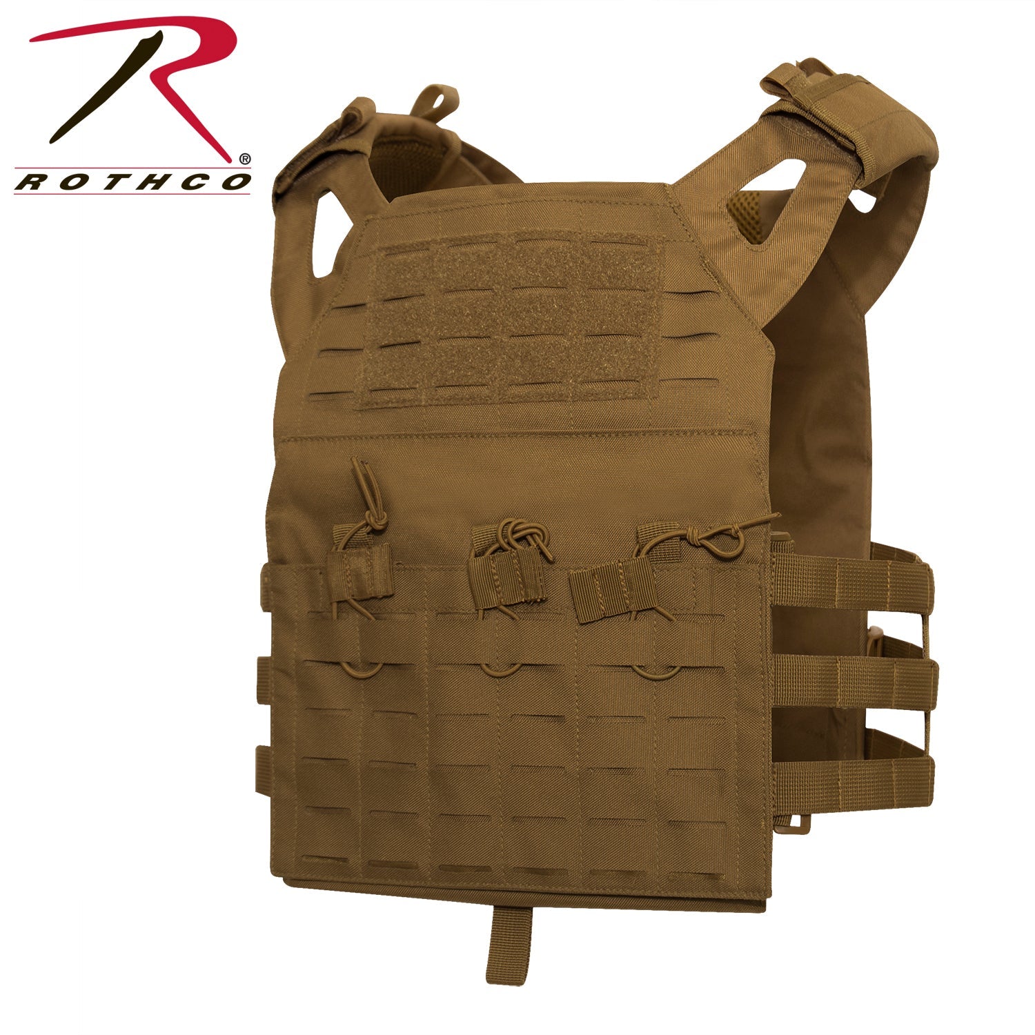 Rothco Laser Cut MOLLE Lightweight Armor Carrier Vest LARSON TACTICAL SUPPLY