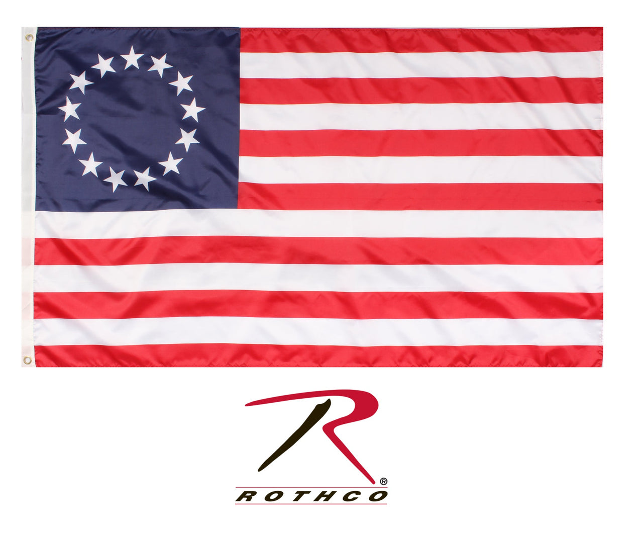 Rothco Colonial Betsy Ross Flag / 3’ X 5’ LARSON TACTICAL SUPPLY