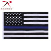 Rothco Deluxe Thin Blue Line Flag LARSON TACTICAL SUPPLY