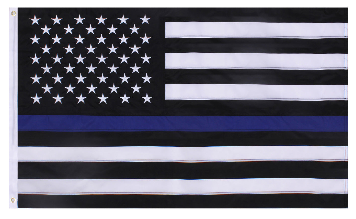 Rothco Deluxe Thin Blue Line Flag LARSON TACTICAL SUPPLY