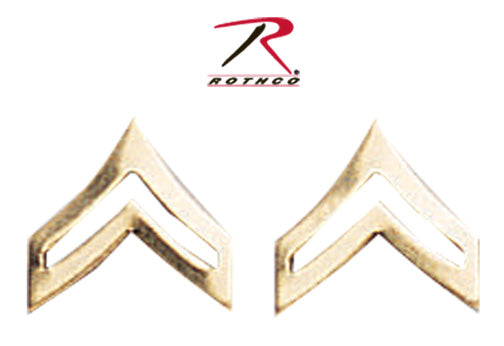 Rothco Corporal Polished Insignia LARSON TACTICAL SUPPLY