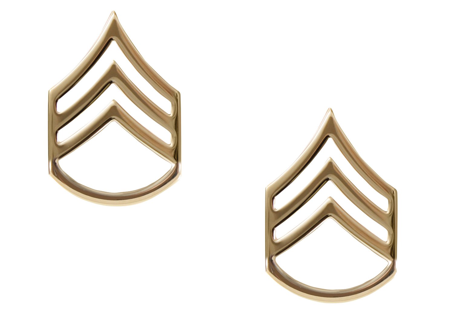 Rothco Staff Sergeant Polished Insignia LARSON TACTICAL SUPPLY