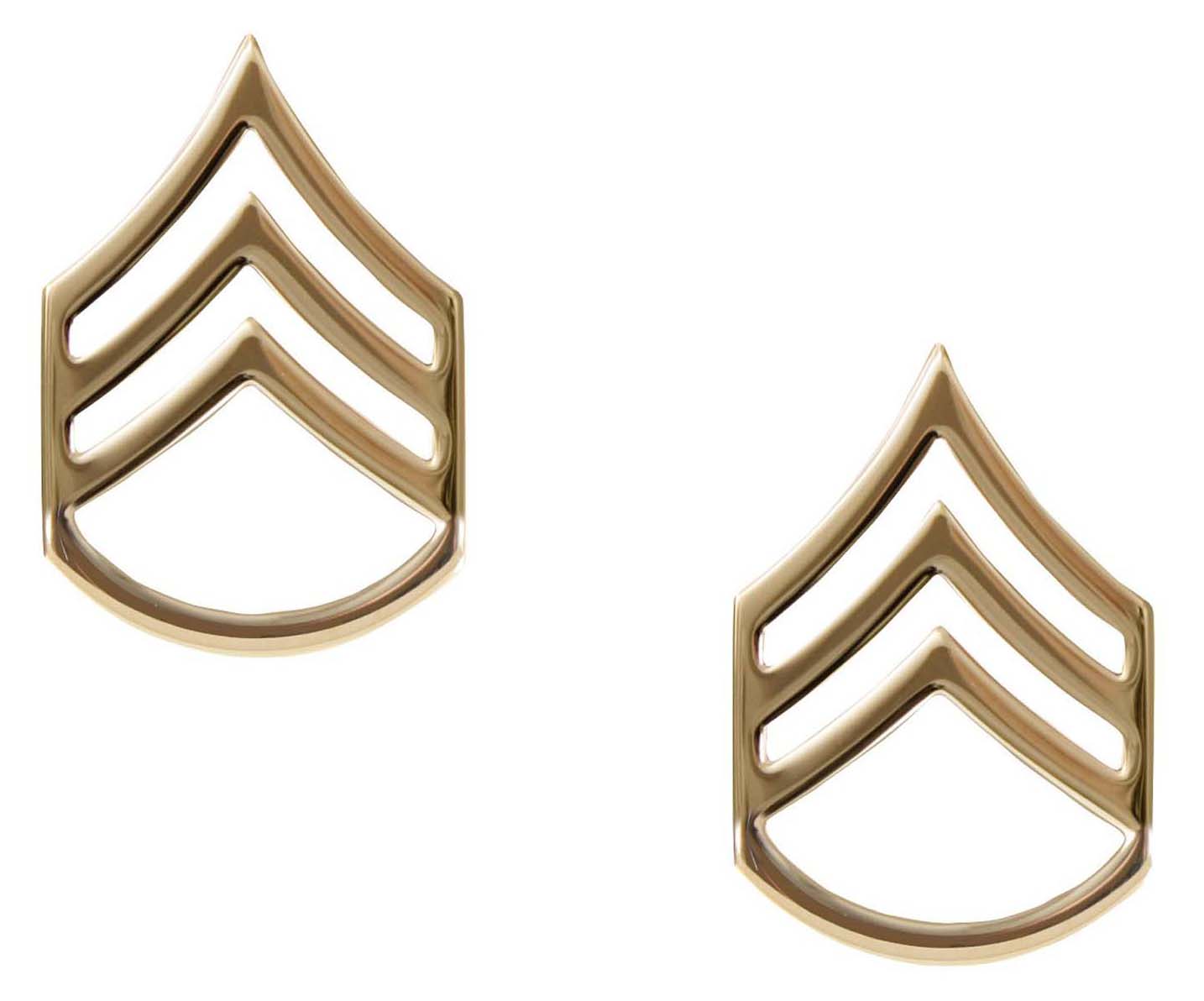 Rothco Staff Sergeant Polished Insignia LARSON TACTICAL SUPPLY