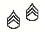 Rothco Staff Sergeant Polished Insignia LARSON TACTICAL SUPPLY