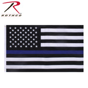 Rothco Deluxe Thin Blue Line Flag LARSON TACTICAL SUPPLY