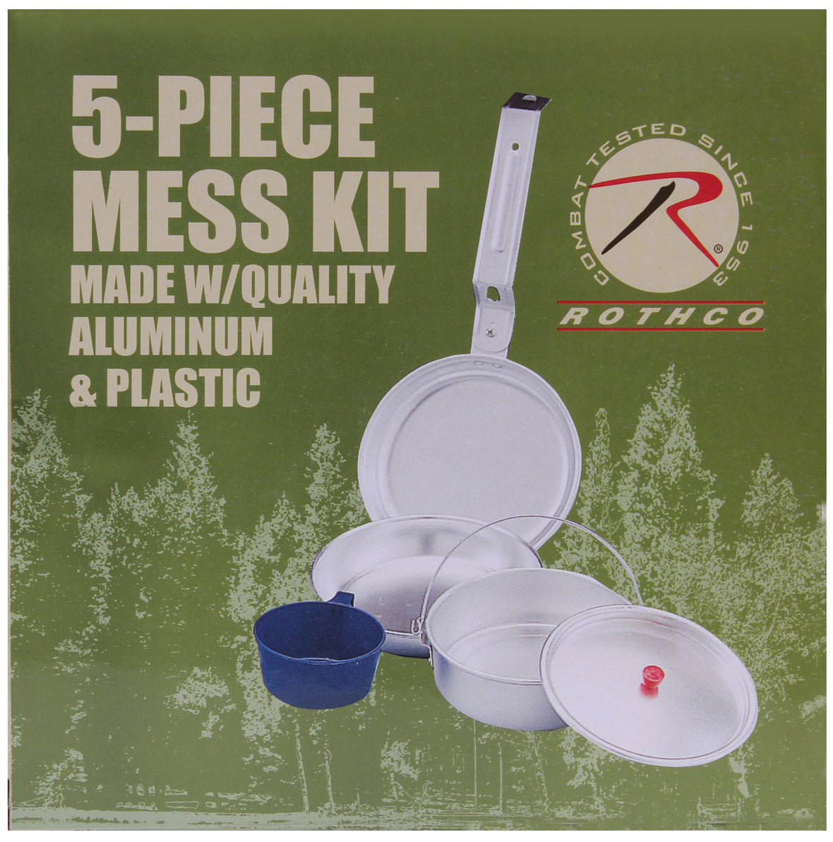 Rothco 5-Piece Mess Kit LARSON TACTICAL SUPPLY