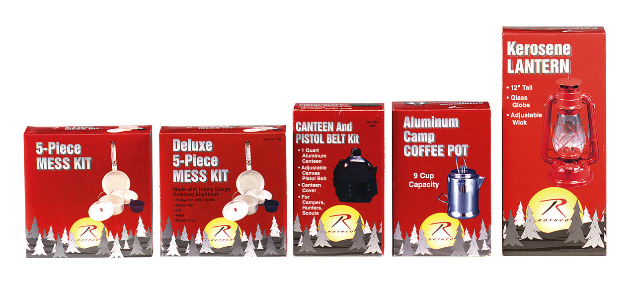 Rothco Deluxe 5 Piece Mess Kit LARSON TACTICAL SUPPLY