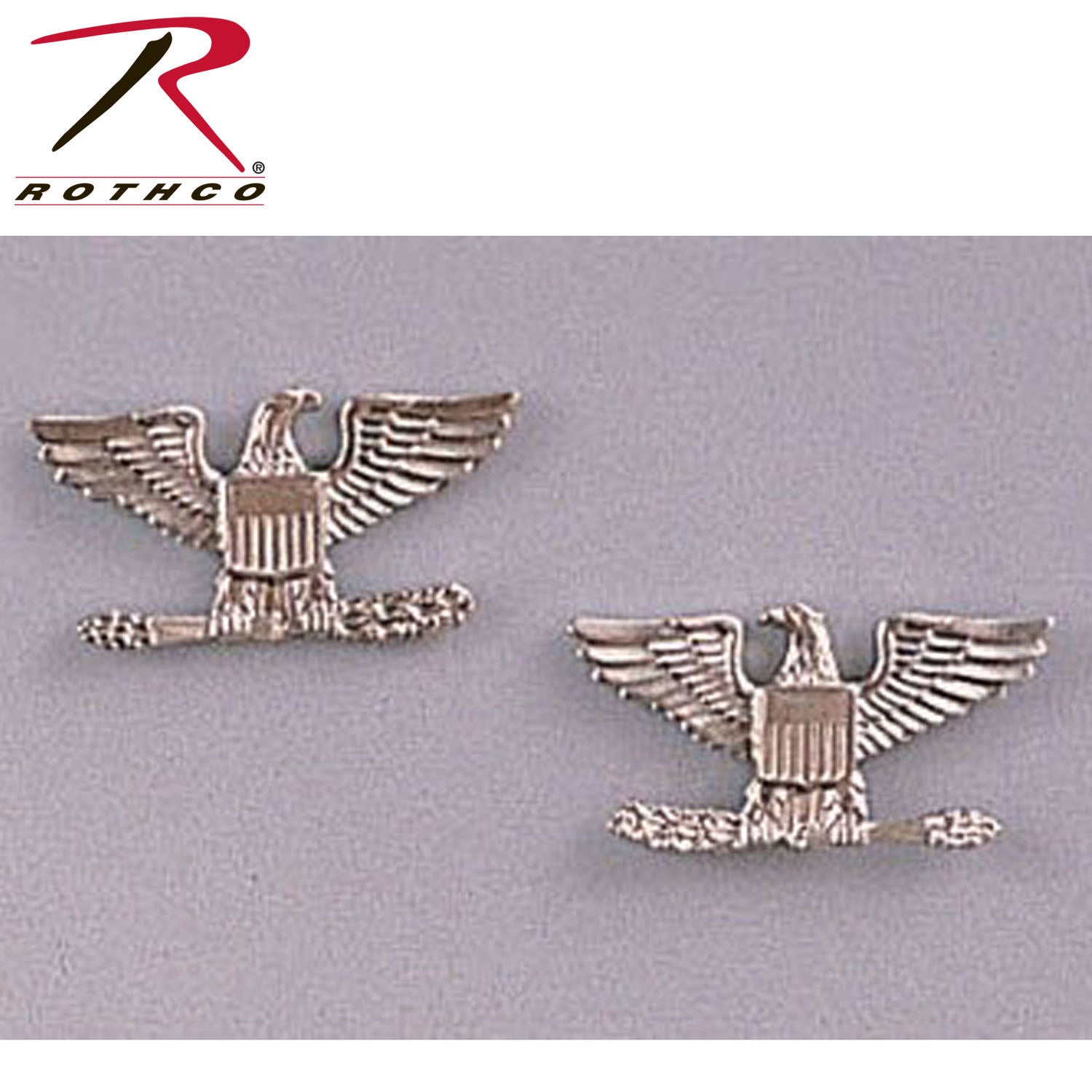 Rothco Colonel Insignia Pin - Silver LARSON TACTICAL SUPPLY
