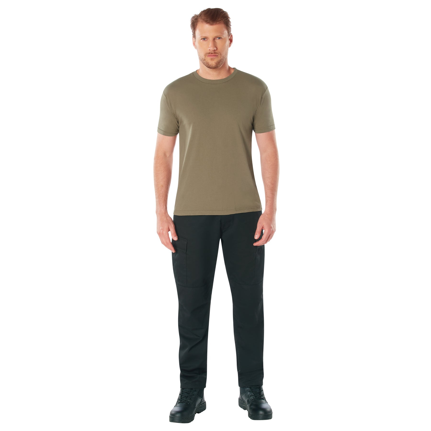 Rothco Athletic Fit Solid Color T-Shirt LARSON TACTICAL SUPPLY