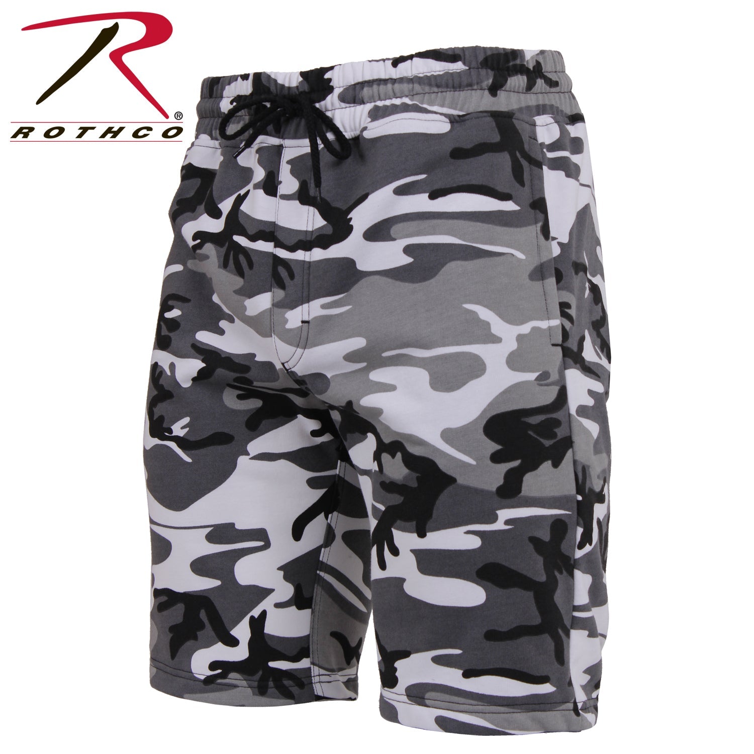 Rothco Camo And Solid Color Sweatshorts LARSON TACTICAL SUPPLY