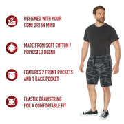 Rothco Camo And Solid Color Sweatshorts LARSON TACTICAL SUPPLY