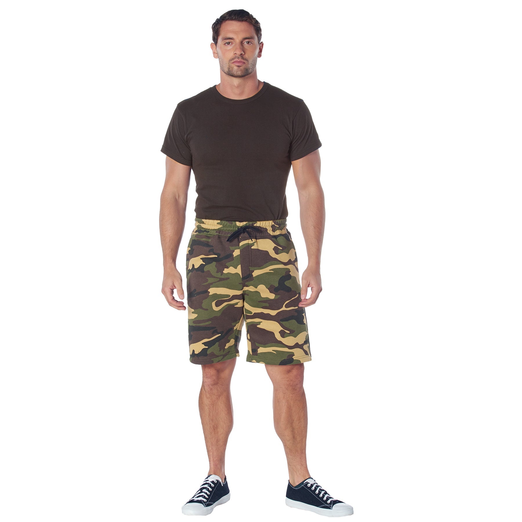 Rothco Camo And Solid Color Sweatshorts LARSON TACTICAL SUPPLY