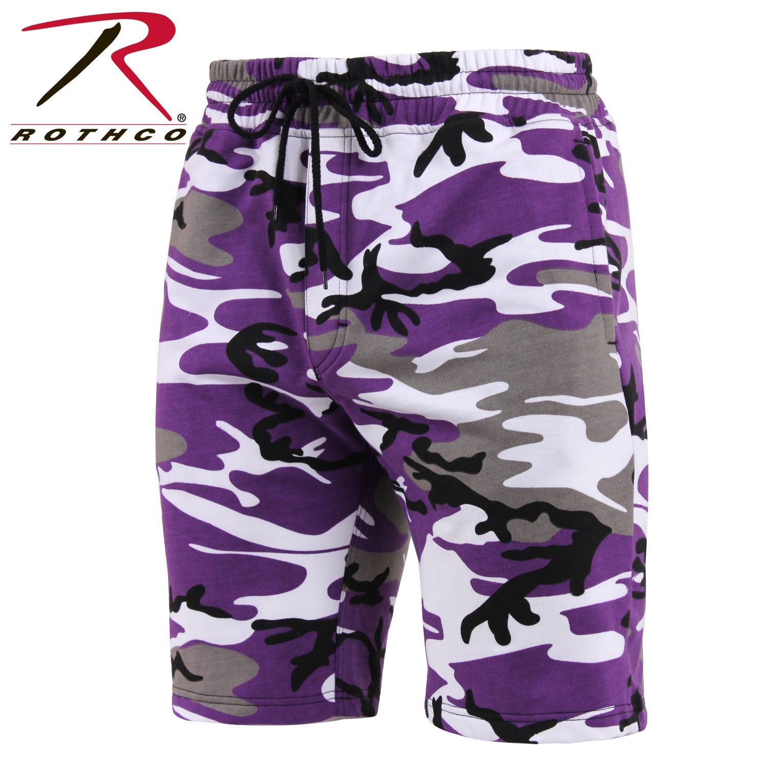 Rothco Camo And Solid Color Sweatshorts LARSON TACTICAL SUPPLY